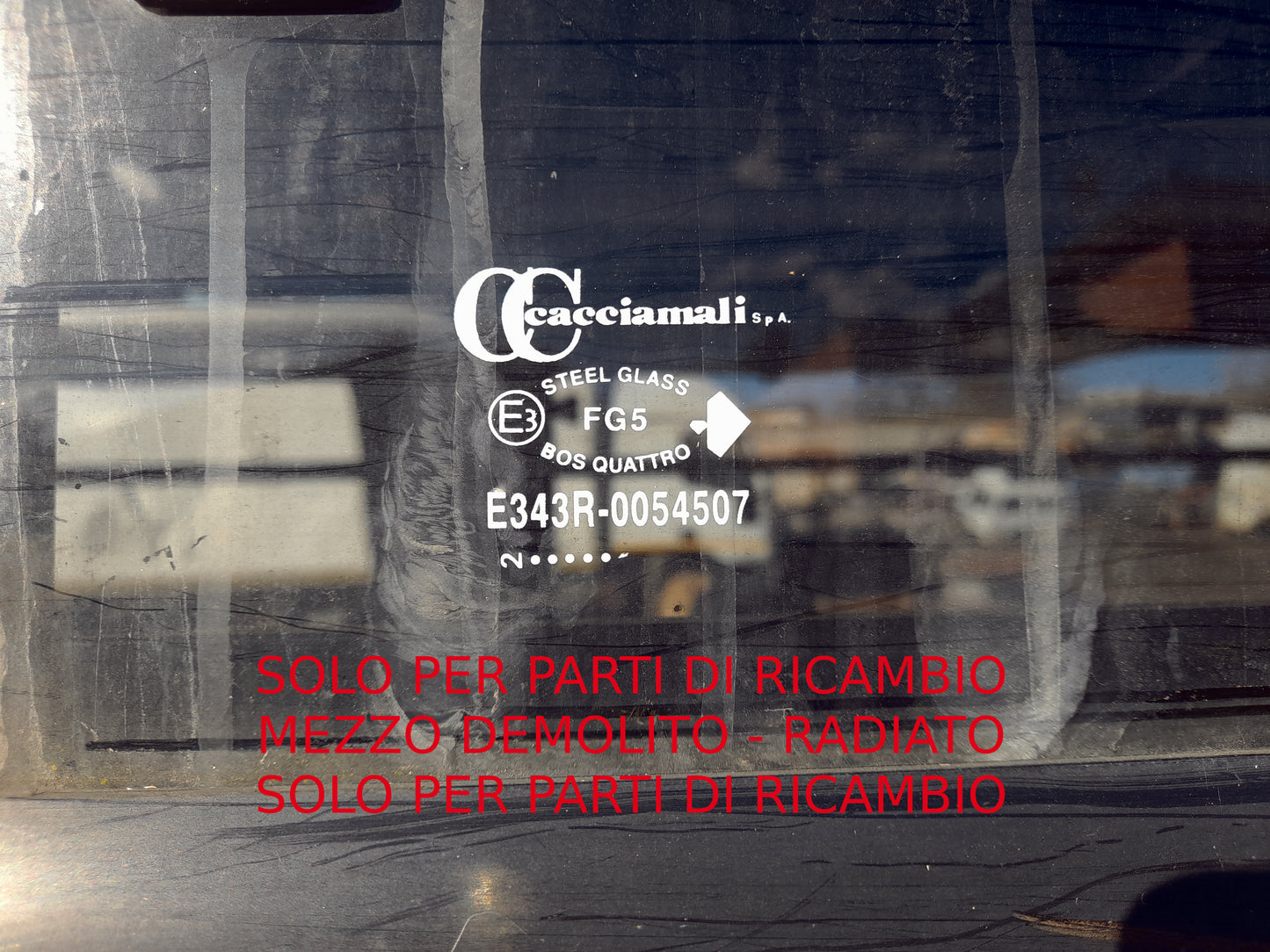 Mini Bus Cacciamali per parti di ricambio