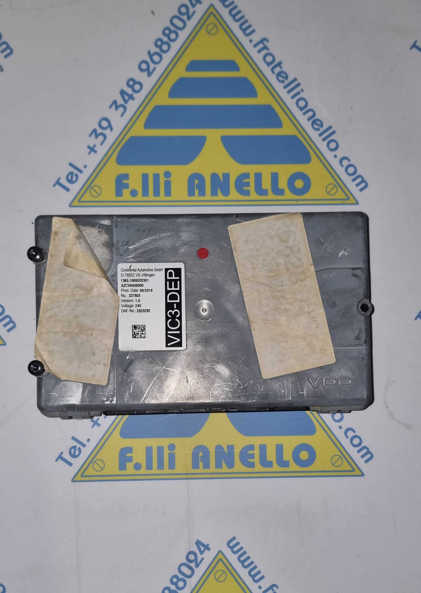 DAF unità di controllo VIC/ECU 2025292