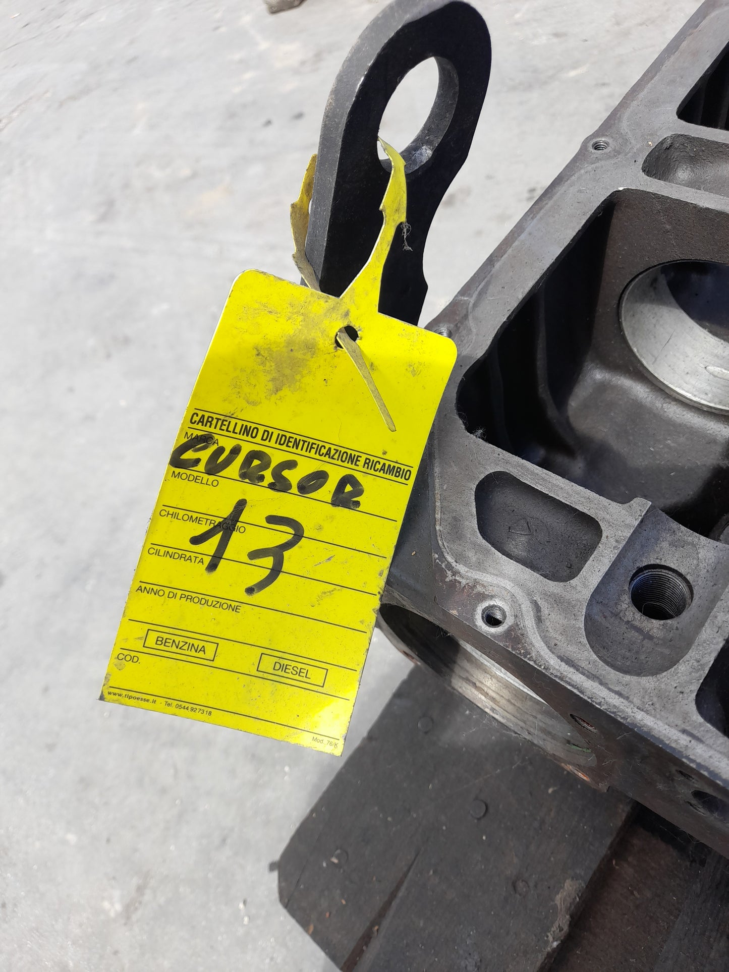 IVECO CURSOR 13 TESTATA