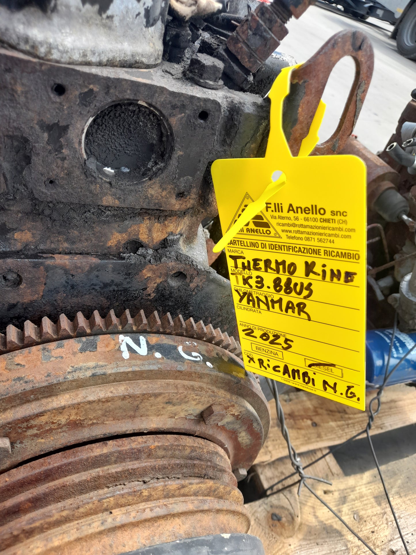 Thermo-King - Yanmar TK3.88US X RICAMBI N.G