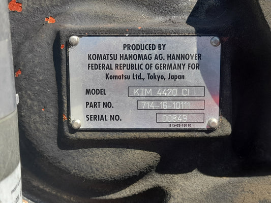 KOMATSU POWER-SHIFT KTM 4420CI