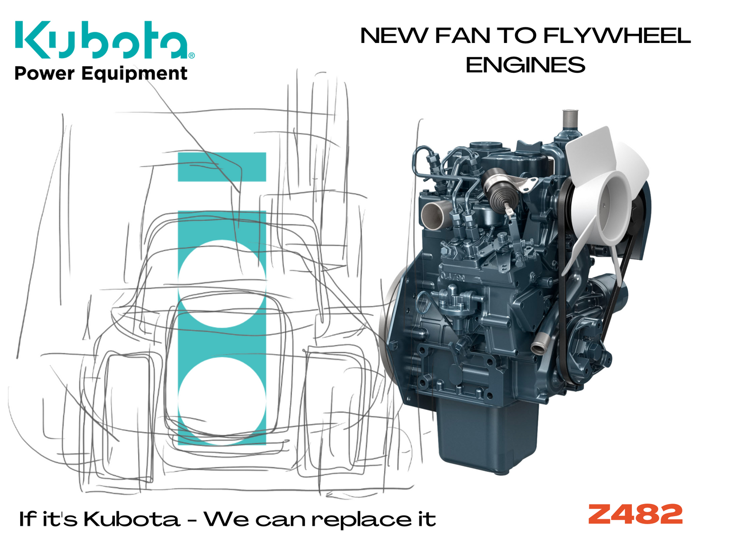KUBOTA Z482