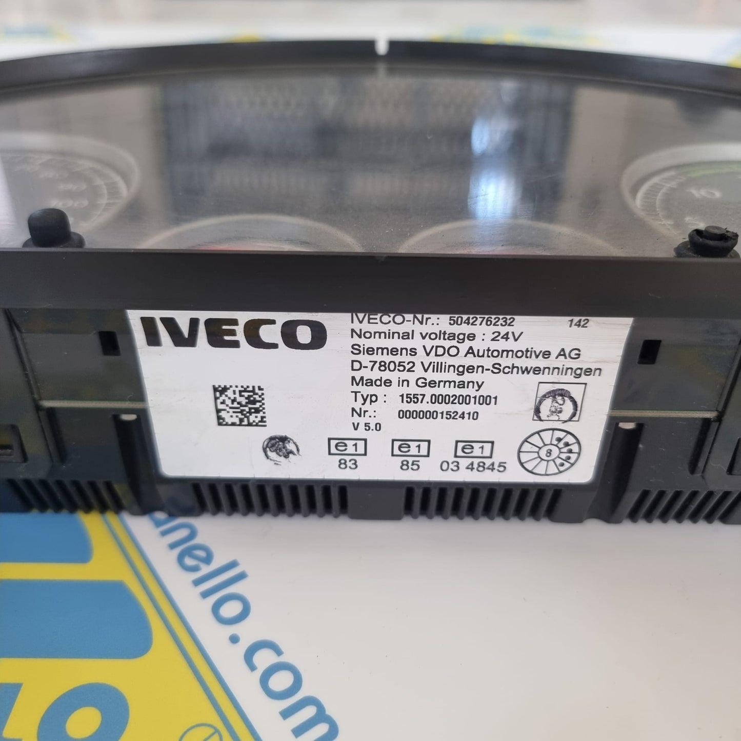 Quadro strumenti IVECO parts N° 504276232
